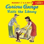 Book cover of CURIOUS GEORGE VISITS THE LIBRARY