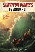 Book cover of SURVIVOR DIARIES - OVERBOARD