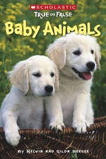 Book cover of SCH TRUE OR FALSE BABY ANIMALS
