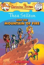 Book cover of THEA STILTON 02 MOUNTAIN OF FIRE
