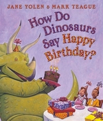 Book cover of HOW DO DINOSAURS SAY HAPPY BIRTHDAY