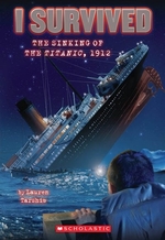 Book cover of I SURVIVED 01 SINKING OF TITANIC 1912