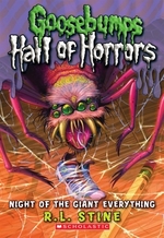 Book cover of GOOSEBUMPS HALL OF HORRORS 02 NIGHT OF T