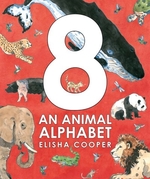 Book cover of 8 - AN ANIMAL ALPHABET