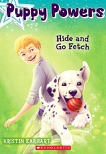 Book cover of PUPPY POWERS 4 HIDE & GO FETCH
