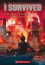 Book cover of I SURVIVED 11 GREAT CHICAGO FIRE 1871