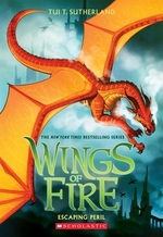 Book cover of WINGS OF FIRE 08 ESCAPING PERIL