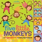 Book cover of 5 LITTLE MONKEYS