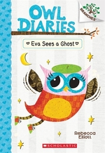 Book cover of OWL DIARIES 02 EVA SEES A GHOST