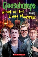 Book cover of GOOSEBUMPS THE MOVIE NIGHT OF THE LIVING