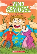 Book cover of TINY GENIUSES 04 SAVE THE DAY