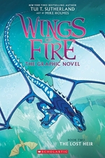 Book cover of WINGS OF FIRE GN 02 LOST HEIR