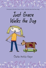 Book cover of JUST GRACE WALKS THE DOG