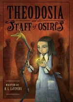 Book cover of THEODOSIA 02 STAFF OF OSIRIS