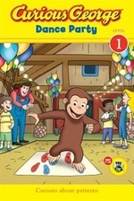 Book cover of CURIOUS GEORGE DANCE PARTY