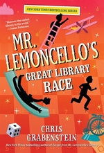 Book cover of MR LEMONCELLO 03 GREAT LIBRARY RACE