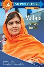 Book cover of MALALA A HERO FOR ALL
