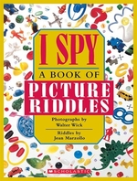 Book cover of I SPY - PICTURE RIDDLES