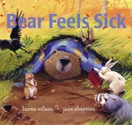 Book cover of BEAR FEELS SICK