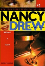 Book cover of NANCY DREW 01 WITHOUT A TRACE