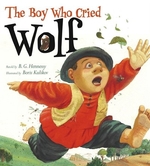 Book cover of BOY WHO CRIED WOLF
