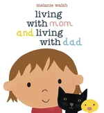 Book cover of LIVING WITH MOM & LIVING WITH DAD