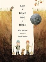 Book cover of SAM & DAVE DIG A HOLE