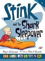 Book cover of STINK 09 SHARK SLEEPOVER