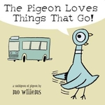 Book cover of PIGEON LOVES THINGS THAT GO