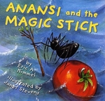 Book cover of ANANSI & THE MAGIC STICK
