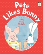 Book cover of PETE LIKES BUNNY