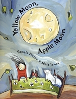 Book cover of YELLOW MOON APPLE MOON