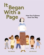 Book cover of IT BEGAN WITH A PAGE - HOW GYO FUJIKAWA