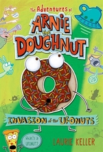 Book cover of INVASION OF THE UFONUTS