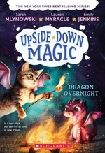Book cover of UPSIDE-DOWN MAGIC 04 DRAGON OVERNIGHT