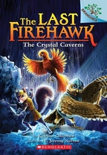 Book cover of LAST FIREHAWK 02 CRYSTAL CAVERNS