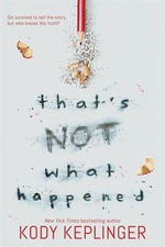 Book cover of THATS NOT WHAT HAPPENED