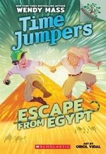 Book cover of TIME JUMPERS 02 ESCAPE FROM EGYPT