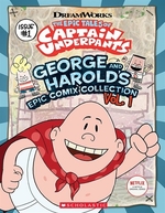 Book cover of CAPTAIN UNDERPANTS TV - EPIC COMIX 01