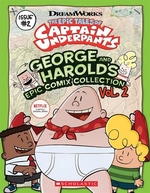 Book cover of GEORGE & HAROLD'S EPIC COMIX 02 CAPTAIN