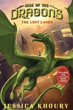Book cover of RISE OF THE DRAGONS 02 LOST LANDS