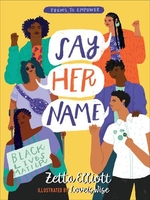 Book cover of SAY HER NAME