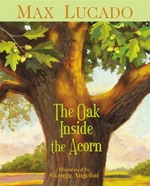 Book cover of OAK INSIDE THE ACORN