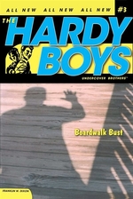 Book cover of HARDY BOYS 03 BOARDWALK BUST
