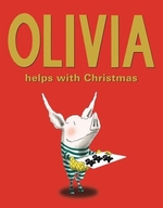 Book cover of OLIVIA HELPS WITH CHRISTMAS