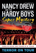 Book cover of NANCY DREW & HARDY BOYS 01 TERROR ON TOU