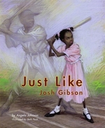 Book cover of JUST LIKE JOSH GIBSON