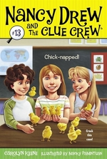 Book cover of NANCY DREW CLUE CREW 13 CHICK-NAPPED