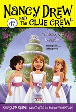 Book cover of NANCY DREW CLUE CREW 17 WEDDING DAY DISA