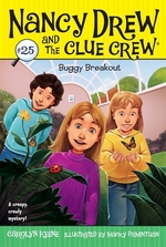 Book cover of NANCY DREW CLUE CREW 25 BUGGY BREAKOUT